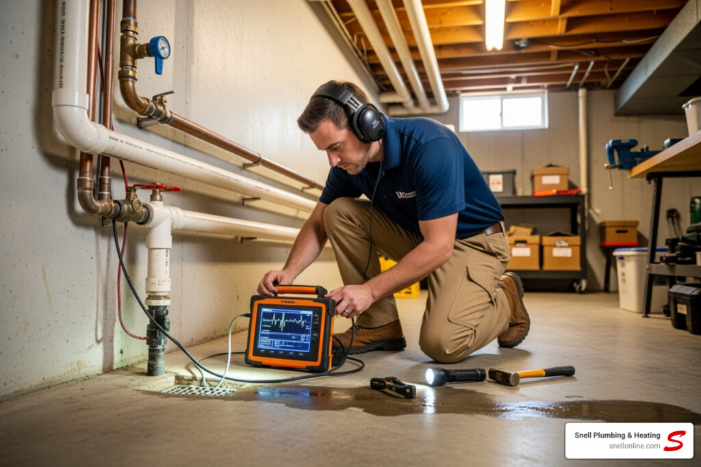 leak detection service springfield il