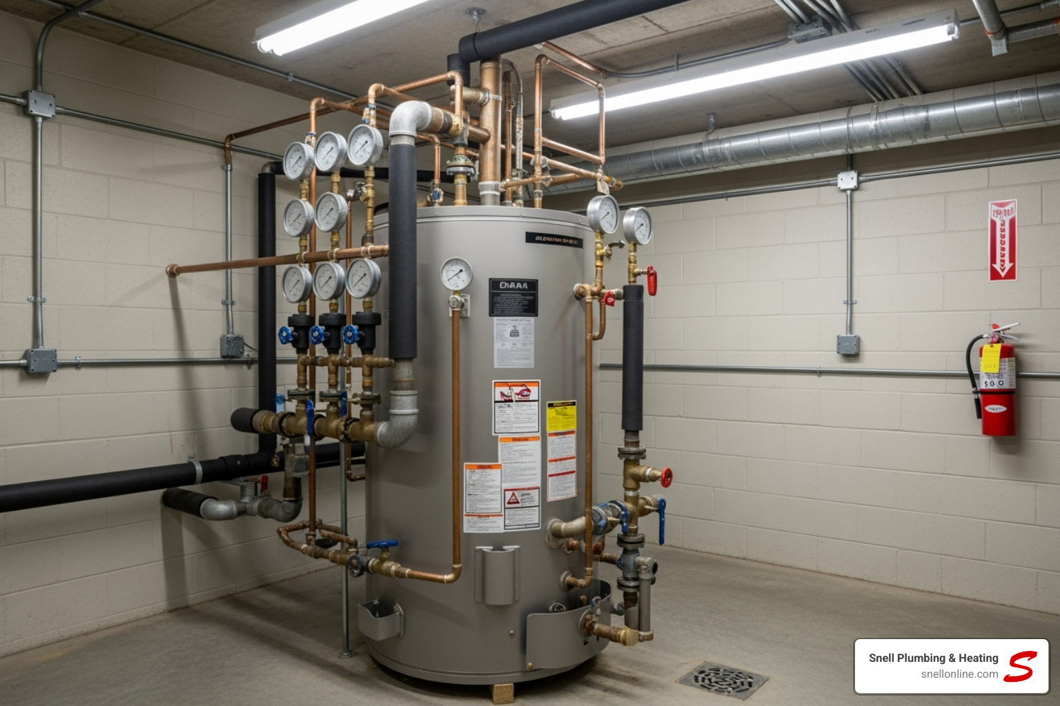 commercial water heater replacement palmyra